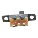20pcs 5V 0.3 A Mini Size Black SPDT Slide Switch for Small DIY Power Electr