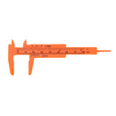 New 1Pc Mini Plastic Ruler Sliding 80mm Vernier Caliper Gauge Measure Tools JR
