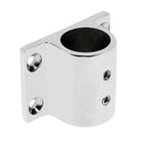 Stainless Steel Yacht Boat Hand Rail Fittings 90 Degree Rectangle Base