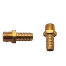 2x Fitting Metric M14 x 1.5 Male To Bard Hose ID 7/16" 11mm Brass Fuel Air