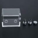 Water Tank for PC Water Cooling System with 2pcs Tube Connecters 1pc Block A