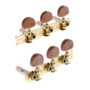 2 Piece Tuners Guitar Tuning Pegs For Concert Guitar (3Li / 3Re) Guitar Tuner