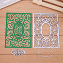 Window Mirror Cutting Dies Stencils Scrapbook Embossing DIY Craft Album  A