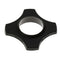 4x Black Mic Wireless Protection Rings Roller Rod Sleeve for Mic Parts