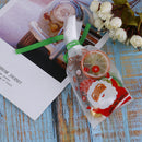 50pcs Christmas Gifts Santa Claus Bags Bake Cookies Biscuit Candy Jewelry Bag-OZ