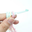 4Pcs/Set Yarn Guides Knitting Thimble Ring Knitting Tools Finger Wear Thimble