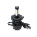 1 Pair H4 Car LED Headlight Kit 6500K 8000LM Hi-Low Beam Headlamp Bulbs