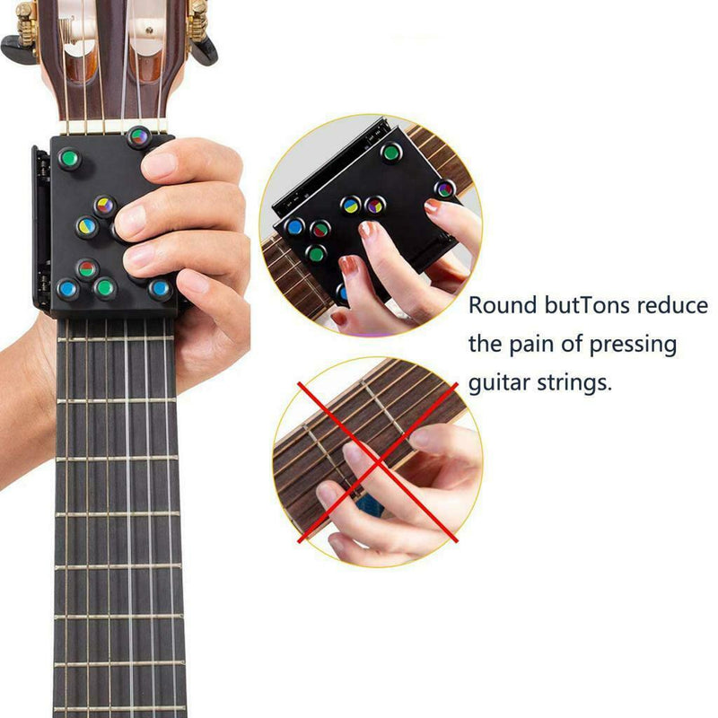 Guitar Trainer, Guitar Learning System Clip-on Chromatic Tuner, Guitar Tuners