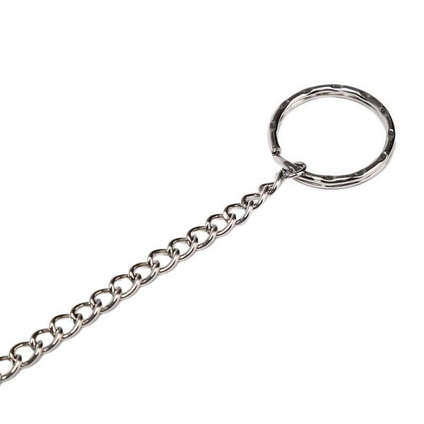 38cm Wallet Belt Ring Clip Chain Punk Trousers Hipster Jean Keychain Keyring M&E