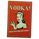 Metal Tin Sign Poster Plaque Bar Pub Cafe Home Plate Man Cave Wall Decor