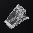 Nail Tips Clip Transparent Finger Poly Quick Building Gel Extension Nails A G9S8