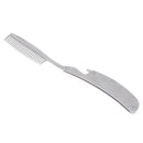 Stainless steel Hair Comb Men Dedicated Folding Comb Beard Brush Hair CareToolOZ