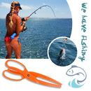Fish Grip ABS Plastic Anti Skid Fish Gripper Landing Device with Saw-Tooth