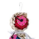 Parrot Toys Ball Pet Bird Bite Climb Chew Hanging Cockatrice Swing Parrot To BX