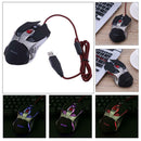 1000DPI Optical Wired Mouse 4 Buttons Mice LED USB Gaming Gamer Mouse A