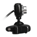 A2 LED Web Camera USB Webcam 360 Degree MIC Clip-On Web Cam for Youtube Com