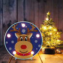 DIY LED Special Shaped Diamond Painting Needlework Modeling Lamp Room Decor