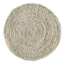 Corn Straw Braided Dining Table Mats Extra Thick Coasters Mat Natural Handm