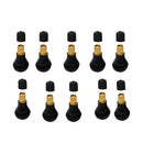 10pcs TR412 Tubeless Tire Valves Snap-in Valve Stems for Car Motorcycle