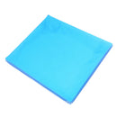 Motorcycle Seat Gel Pad Blue Shock Absorption Mats Cushion Seating 25cmx22cmx1cm