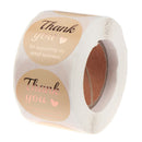 500 Pcs/roll  Thank you Stickers Seal Labels Wedding Party Decoration Sticke Hn