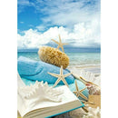 5D DIY Full Drill Diamond Painting Cross Stitch Kit (Sandy Beach-k521)