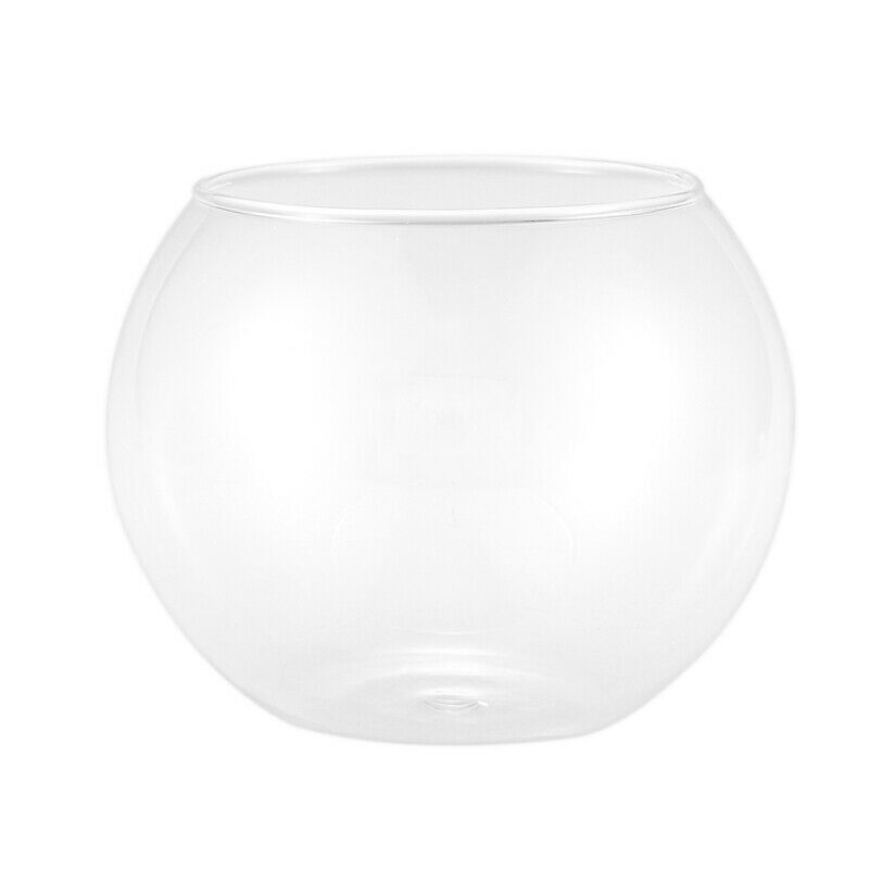 Round Sphere Vase in Transparent Glass Fish Tank I2P5