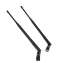 4pcs Plastic TNC UHF Wireless Microphone Antenna Connector Signal Line