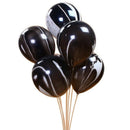 10pcs 12inch New Christmas Marble Agate Latex Balloon Marblezided Wedding P Q8I6