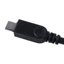 Mini 5 pin female adapter, black Micro-USB 5 pin male