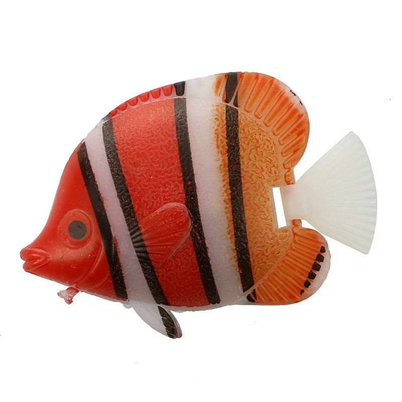 10Ã— Floating artificial decoration Fish decoration Decorative aquarium fish