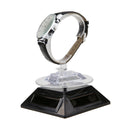 Solar Showcase 360 Turntable Rotating Jewelry Watch Ring Display Stand 037