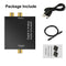 Digital Optical Toslink Coaxial signal to Analog L/R RCA Audio Adapter Converter