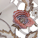 New Table Runner Embroidered Floral Table Cloth Pattern: