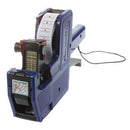 Blue 8 Digits Hand Price Labeller Tag Gun Plastic I2E4