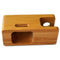 Bamboo Charging Dock Station Charger Holder Mobile Phone Bamboo Stand