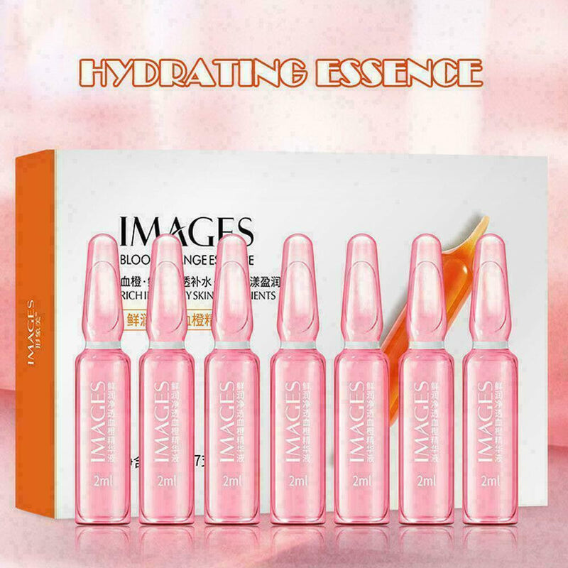 2ml * 7Pcs Dark Spot Corrective Ampoule Skin Care Essence Orange Ampoule B5 K3Z1