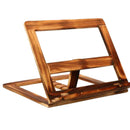 Foldable Recipe Book Stand,Wooden Frame Reading Bookshelf,Tablet Pc Support