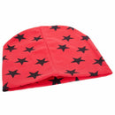 Kids Boys Girls Stars Patterns Soft Cute Knit Hat Beanies Cap red