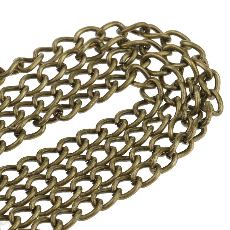 2Pcs Women's Skinny Purse Handbag Shoulder Bag Strap Chain for DIY Bag 120cm