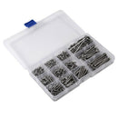 440pcs/Set M3 Screws Nuts Kits Set Stainless Steel Hex Head Socket Screws a