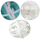 1Pc Double Ball Saver Bra Bubble Washer Protector Bra Ball New Laundry Wash O4X8