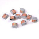 10Pcs 3 Pin Universal Compact Wire Wiring Connector Conductor Terminal Block MO