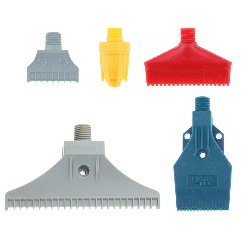 1/4 BSPT ABS Wind Jet Drying Cooling Washing Wind Compressed Air Jet Nozzles,