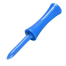 100pcs Plastic Step Down Golf Tees Graduated Castle Height Control Blue 68mm-AU