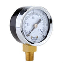 Pressure Gauge - 0 ~ 30 psi 0 ~ 2 bar Mini Dial gauge compressor meters hyd