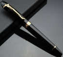 Jinhao X450 Black Gifts With Fireworks Fountain Pen 0.7mm Nibs 18KGP Golden Trim