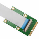 1X(Mini Pci-E To Usb Pci-E Express 1X Riser Extender Adapter Card+15/25Cm F