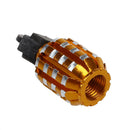 Cool Golden Grenade Shaped Car Auto Tire Valve Caps Cover