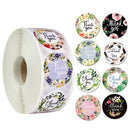 500pcs/roll Round Stickers Graduation congrats party seal labels Paper crafts UK